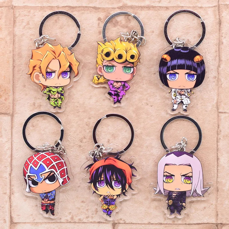 Jojo's Bizarre Adventure Schlüsselanhänger – 3D Arrow Metall, Offizielles Lizenzprodukt, Ca. 5 Cm