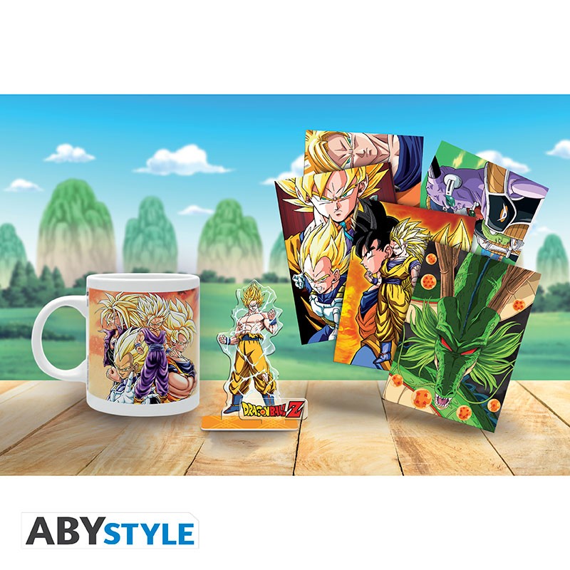 Dragon Ball Tasse + Acryl Figur + Postkarten - Geschenkset - Dragon Ba ...